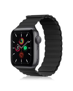 Kingxbar Magnetic Loop Strap Black - Apple Watch 38/40/41mm (1/2/3/4/5/6/7/SE)
