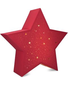 Navaris LED Light Star (49033.09) Επιτραπέζιο Φωτιστικό LED Αστέρι - Κόκκινο