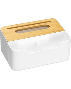 Navaris Multifunction Tissue Box (54257.01) Κουτί Αποθήκευσης για Χαρτομάντηλα με Θήκες