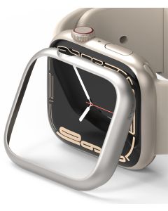 Ringke Bezel Styling (AW7-41-09) - Stainless Steel Silver για Apple Watch 41mm (Series 7)