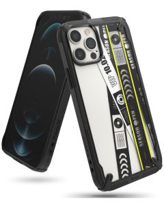 Ringke Fusion-X Design Σκληρή Θήκη με TPU Bumper Ticket Band (iPhone 12 / 12 Pro)