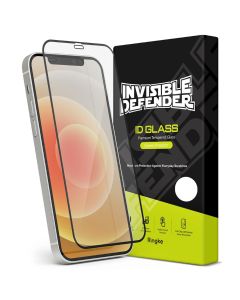 Ringke Invisible Defender 3D Full Face Tempered Glass Screen Protector Black (iPhone 12 Pro Max)