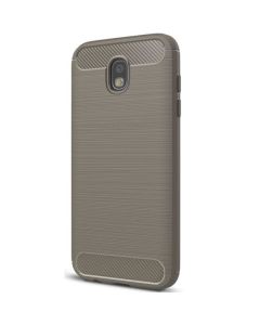 TPU Carbon Rugged Armor Case Grey (Samsung Galaxy J7 2017)