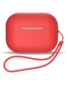 Soft Strap Silicone Apple AirPods 3 Case Θήκη Σιλικόνης για Apple AirPods 3 - Red