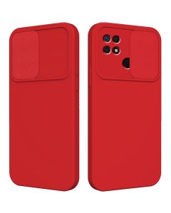 TPU Cover with Camshield Θήκη με Κάλυμμα Κάμερας - Red (Xiaomi Redmi 10A)