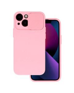 TPU Cover with Camshield Θήκη με Κάλυμμα Κάμερας - Light Pink (iPhone 13)