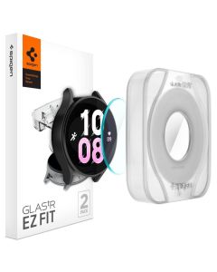 Spigen Glas.tR EZ FIT Premium Tempered Glass (AGL05346) 2-Pack (Samsung Galaxy Watch 5 Pro 45mm)