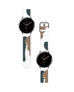 Silicone Replacement Band Camo Gray Λουράκι Σιλικόνης για Samsung Galaxy Watch 42mm
