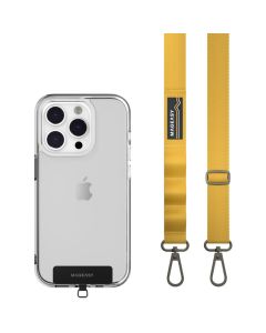 MagEasy Strap + Strap Card (MPHIPH159MY23) Universal Neck Strap Λουράκι - Mustard Yellow