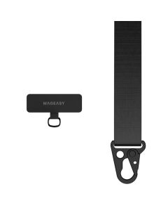 MagEasy Strap + Strap Card (MPHIPH063YB22) Universal Neck Strap Λουράκι - Mystery Black