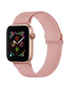 TECH-PROTECT Mellow - Pink Sand - Ελαστικό Υφασμάτινο Λουράκι για Apple Watch 38/40/41 mm (4/5/6/7/8/9/SE)
