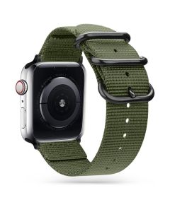 TECH-PROTECT Scout - Green - Nylon Λουράκι για Apple Watch 42/44/45 mm (4/5/6/7/SE)