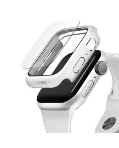 UNIQ Nautic Case with 9H Tempered Glass για Apple Watch 40mm (4/5/6/SE) - White