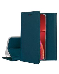 Forcell Magnet Wallet Case Θήκη Πορτοφόλι με δυνατότητα Stand Dark Green (iPhone 13)