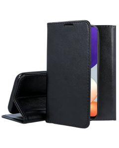 Forcell Magnet Wallet Case Θήκη Πορτοφόλι με δυνατότητα Stand Black (Samsung Galaxy A22 4G)