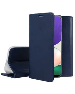 Forcell Magnet Wallet Case Θήκη Πορτοφόλι με δυνατότητα Stand Navy Blue (Samsung Galaxy A22 4G)