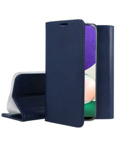 Forcell Magnet Wallet Case Θήκη Πορτοφόλι με δυνατότητα Stand Navy Blue (Samsung Galaxy A22 4G) - MT54935