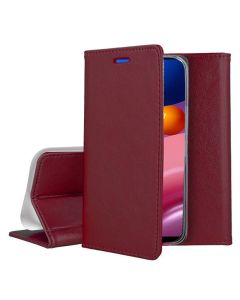 Forcell Magnet Wallet Case Θήκη Πορτοφόλι με δυνατότητα Stand Burgundy (Samsung Galaxy A32 4G)