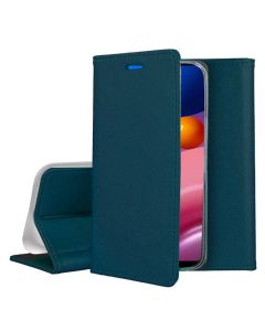Forcell Magnet Wallet Case Θήκη Πορτοφόλι με δυνατότητα Stand Dark Green (Samsung Galaxy A32 4G)