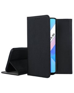 Forcell Smart Book Case με Δυνατότητα Stand Θήκη Πορτοφόλι Black (Vivo Y76 5G)