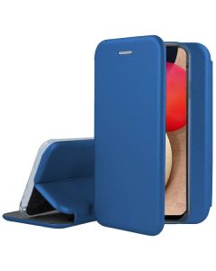 Smart Diva Book Case με Δυνατότητα Στήριξης - Navy Blue (Samsung Galaxy A02s)