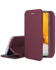 Smart Diva Book Case με Δυνατότητα Στήριξης - Burgundy (Samsung Galaxy A72 4G / 5G)