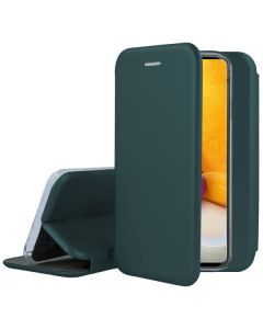 Smart Diva Book Case με Δυνατότητα Στήριξης - Dark Green (Samsung Galaxy A72 4G / 5G)