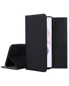 Forcell Smart Book Case με Δυνατότητα Stand Θήκη Πορτοφόλι Black (Samsung Galaxy S22 5G) - MT56846