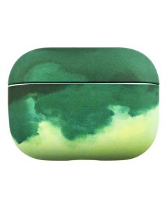 Watercolor Colorful Airpods Hard Case Θήκη για AirPods Pro - Dark Green