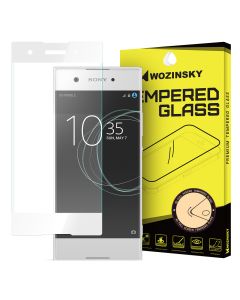 Wozinsky 3D Full Face Curved White Αντιχαρακτικό Γυαλί 9H Tempered Glass (Sony Xperia XA1)