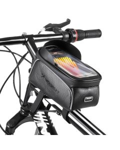 Wozinsky Bike Front Storage Bag with Fender 2L (WBB17BK) Τσαντάκι Ποδηλάτου με Θέση για Smartphone - Black