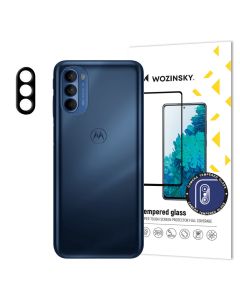 Wozinsky 9H Full Camera Lens Tempered Glass Film Prοtector Black (Motorola Moto G41)