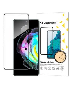 Wozinsky Full Glue Full Face Case Friendly Black Αντιχαρακτικό Γυαλί 9H Tempered Glass (Motorola Moto Edge 20)