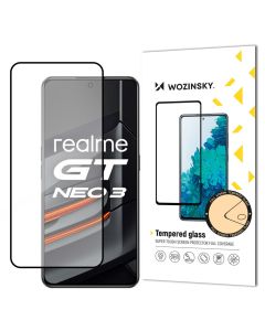 Wozinsky Full Glue Full Face Case Friendly Black Αντιχαρακτικό Γυαλί 9H Tempered Glass (Realme GT Neo 3)