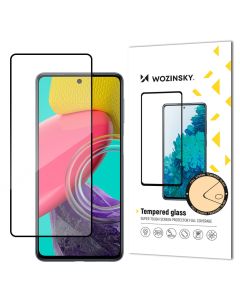 Wozinsky Full Glue Full Face Case Friendly Black Αντιχαρακτικό Γυαλί 9H Tempered Glass (Samsung Galaxy M53 5G)