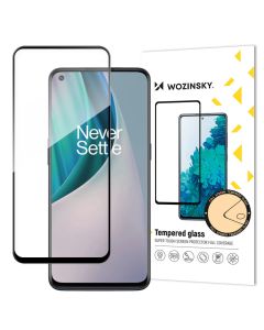 Wozinsky Full Glue Full Face Case Friendly Black Αντιχαρακτικό Γυαλί 9H Tempered Glass (OnePlus Nord N10 5G)