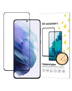 Wozinsky Full Glue Full Face Case Friendly Black Αντιχαρακτικό Γυαλί 9H Tempered Glass (Samsung Galaxy S22 5G)