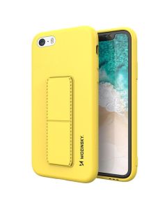 Wozinsky Kickstand Flexible Silicone Case - Θήκη Σιλικόνης με Stand Yellow (iPhone 7 / 8 / SE 2020 / 2022)