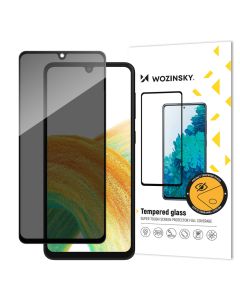 Wozinsky Privacy 3D Full Glue Full Face Αντιχαρακτικό Γυαλί Tempered Glass Black Frame (Samsung Galaxy A33 5G)