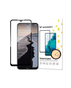 Wozinsky Full Glue Full Face Case Friendly Black Αντιχαρακτικό Γυαλί 9H Tempered Glass (Nokia C10 / C20)