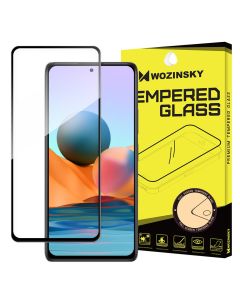 Wozinsky Full Glue Full Face Case Friendly Black Αντιχαρακτικό Γυαλί 9H Tempered Glass (Xiaomi Redmi Note 10 Pro)