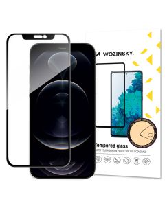 Wozinsky Full Glue Full Face Case Friendly Black Αντιχαρακτικό Γυαλί 9H Tempered Glass (iPhone 13 / 13 Pro)