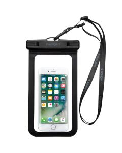 Spigen® Velo™ A600 Universal Waterproof Phone Case - Αδιάβροχη Θήκη για Κινητά έως 6'' (000EM21018) Black