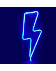 ACA 98 Neon LED Light Φωτιστικό Lightning - Μπλε