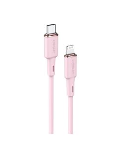 Acefast C2-01 MFI Certified Type-C to Lightning 30W 3A Cable Καλώδιο 1.2m - Pink