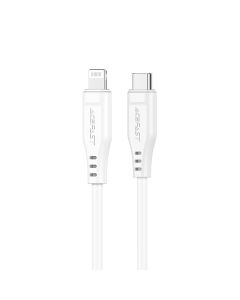Acefast C3-01 MFI Certified Type-C to Lightning 30W Cable Καλώδιο 1.2m - White