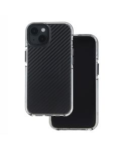 Acrylic Carbon Hybrid Case Ανθεκτική Θήκη Black (iPhone 11)