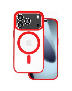 Acrylic Color Magsafe Hybrid Case Red (iPhone 17 Pro Max)