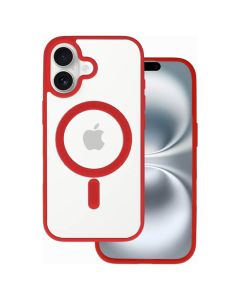 Acrylic Color Magsafe Hybrid Case Red (iPhone 17)