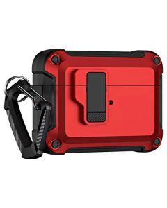 Pro Armor Airpods 4 Case with Carabiner Ανθεκτική Θήκη για Airpods 4 - Red